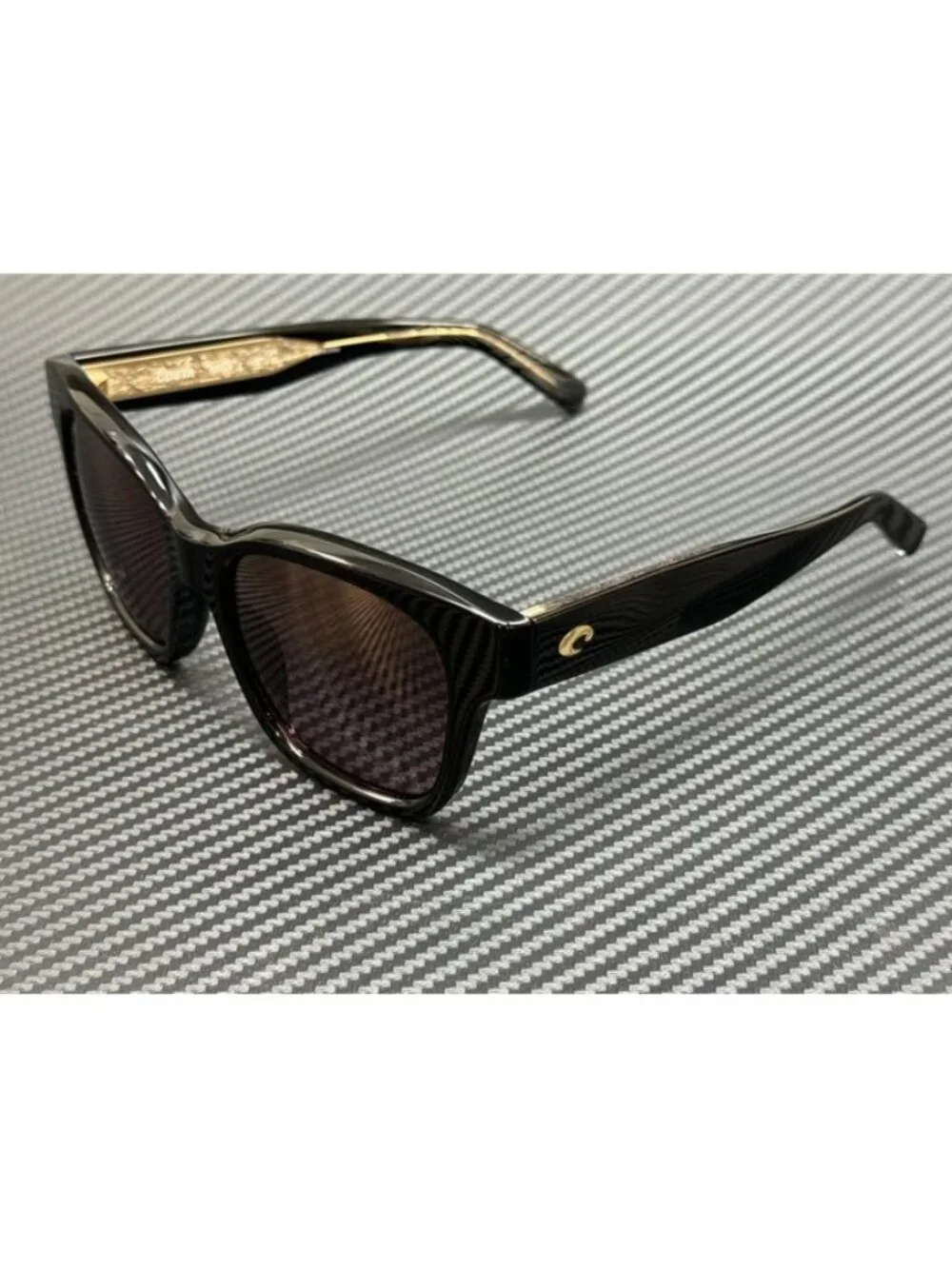 New Costa Del Mar Women Black Sunglasses 54-19-145